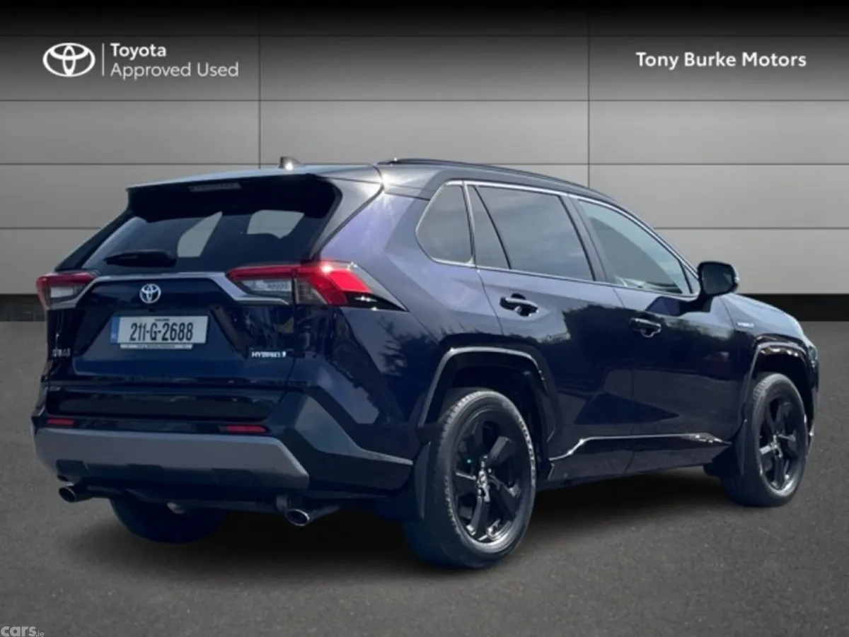 Toyota RAV4 SUV, Petrol Hybrid, 2021, Blue