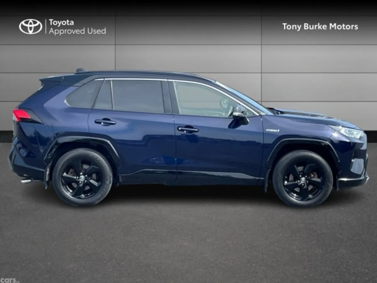 Toyota RAV4 SUV, Petrol Hybrid, 2021, Blue