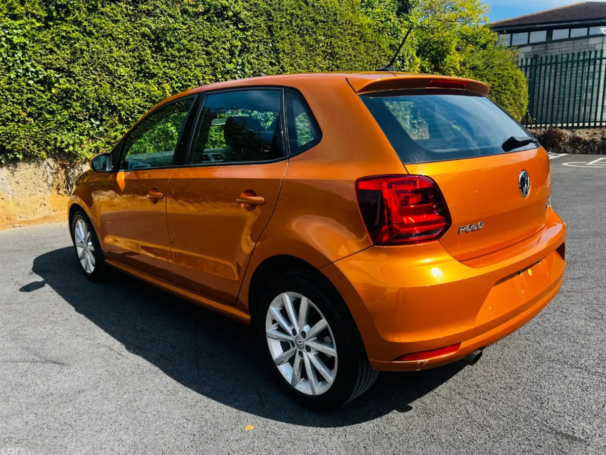 Volkswagen Polo Hatchback, Petrol, 2017, Orange