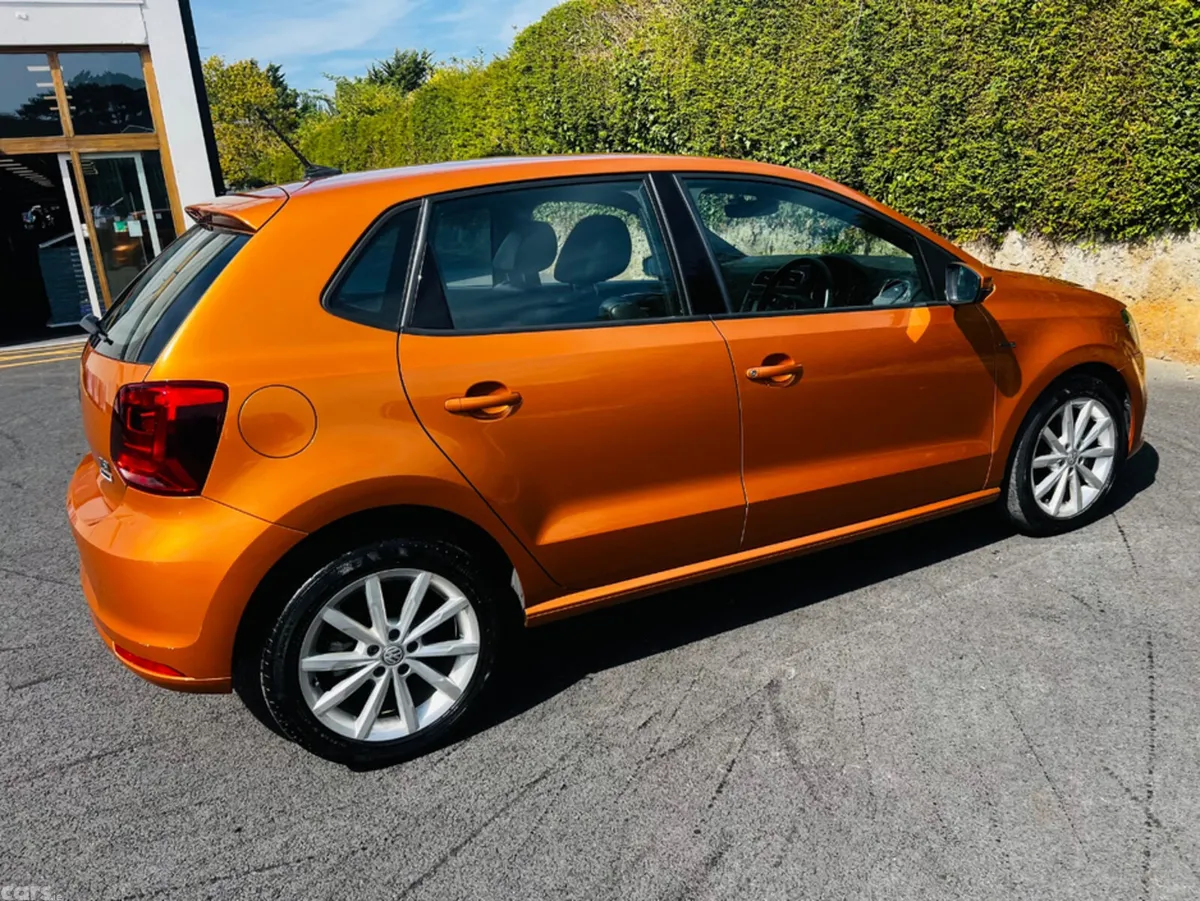 Volkswagen Polo Hatchback, Petrol, 2017, Orange