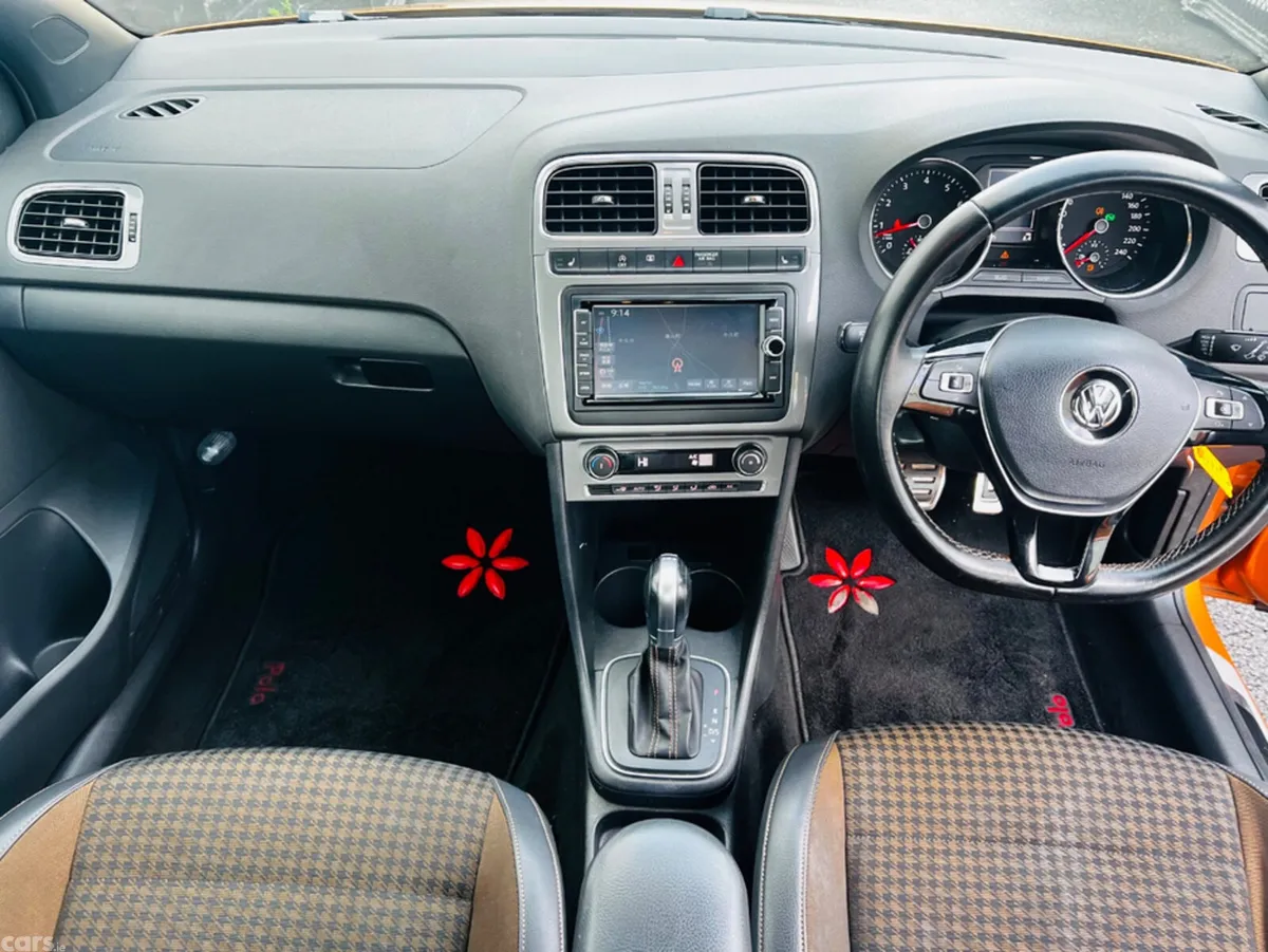 Volkswagen Polo Hatchback, Petrol, 2017, Orange