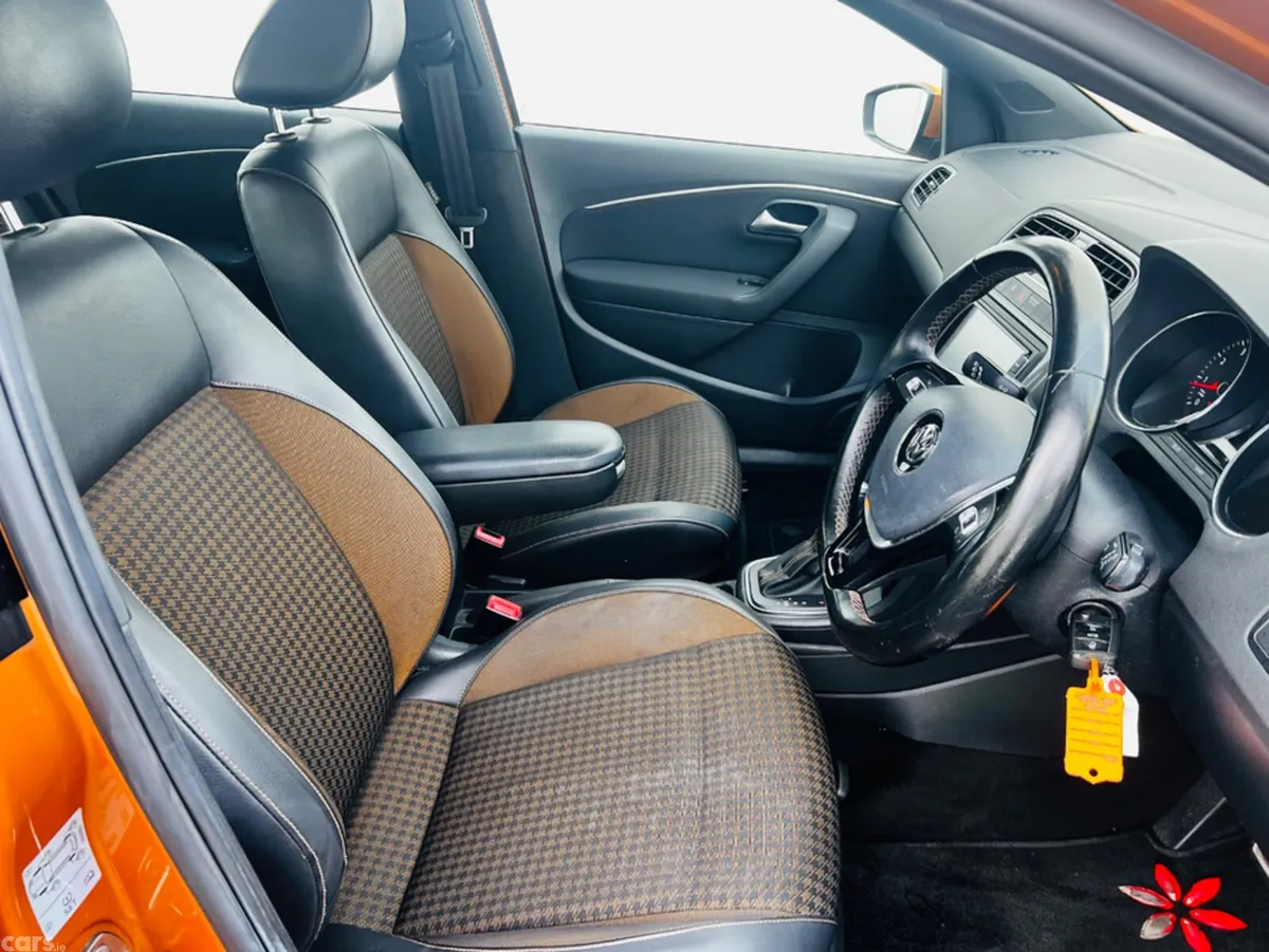 Volkswagen Polo Hatchback, Petrol, 2017, Orange