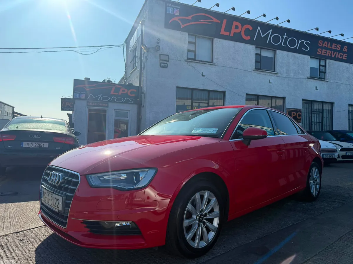 Audi A3 Saloon, Petrol, 2014, Red