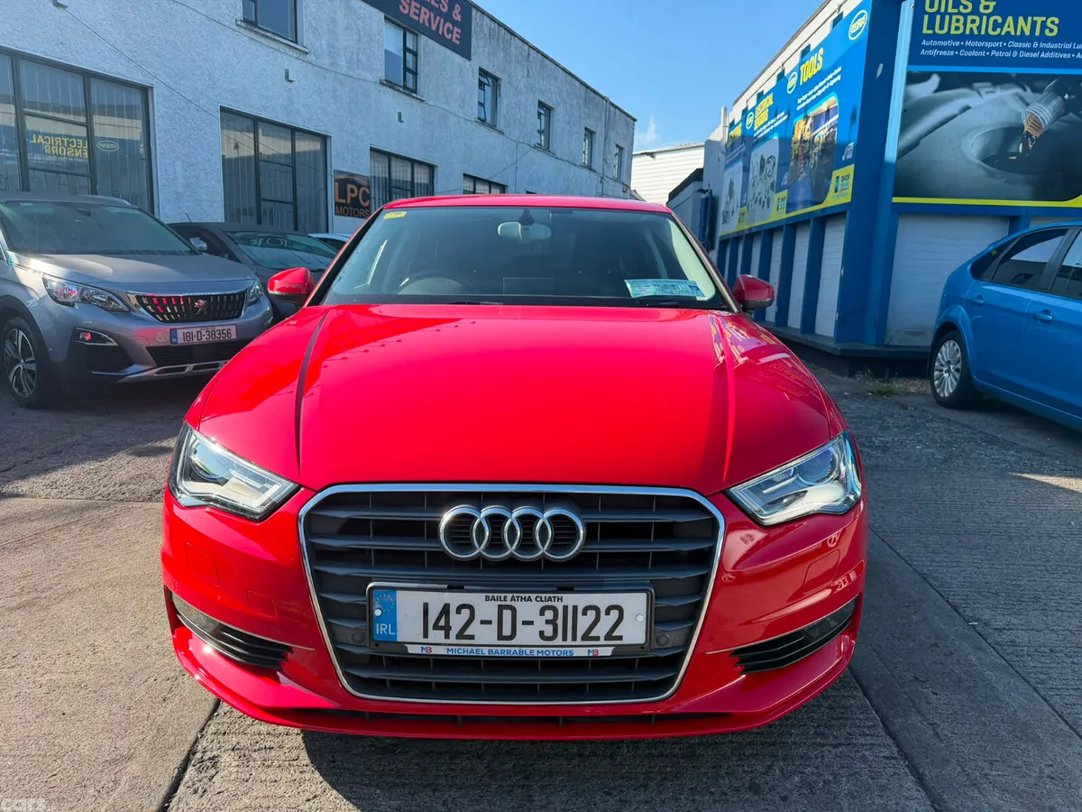 Audi A3 Saloon, Petrol, 2014, Red