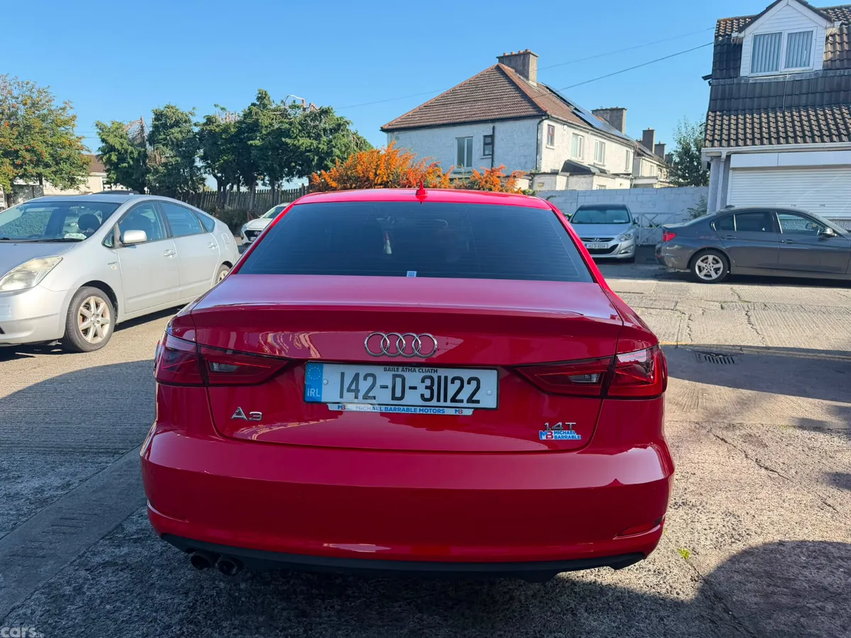 Audi A3 Saloon, Petrol, 2014, Red