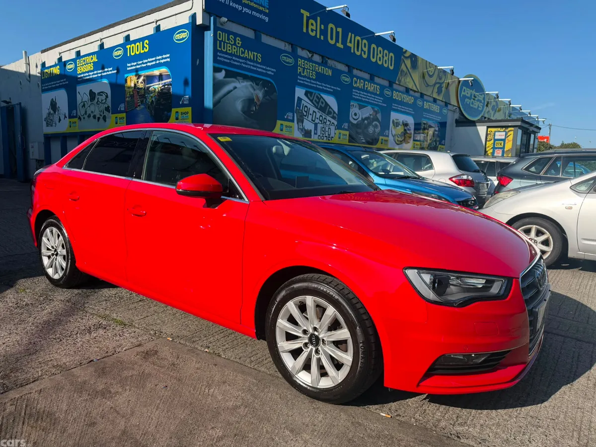 Audi A3 Saloon, Petrol, 2014, Red