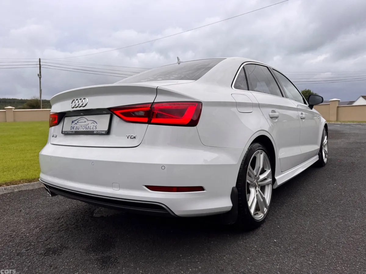 Audi A3 Saloon, Diesel, 2015, White