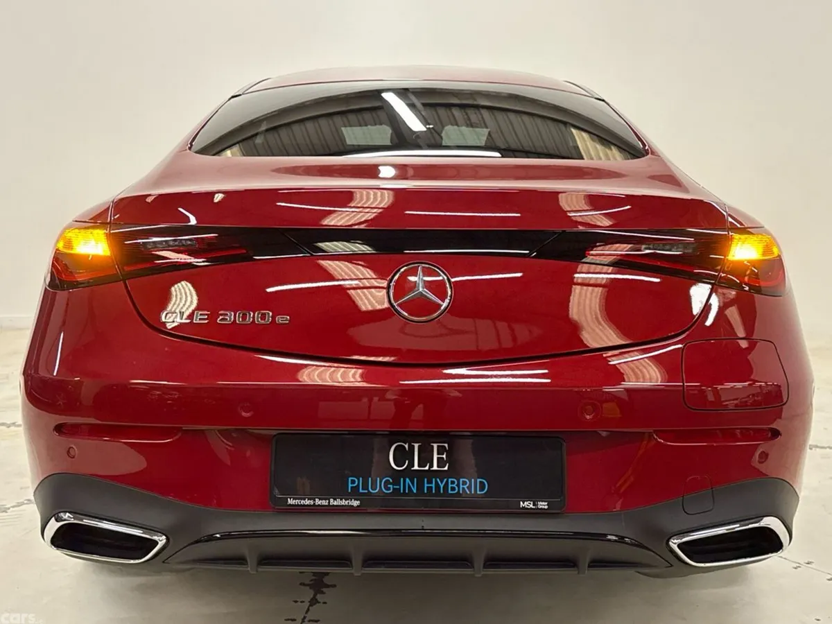 Mercedes-Benz CLE Saloon, Petrol Plug-in Hybrid, 2027, Red