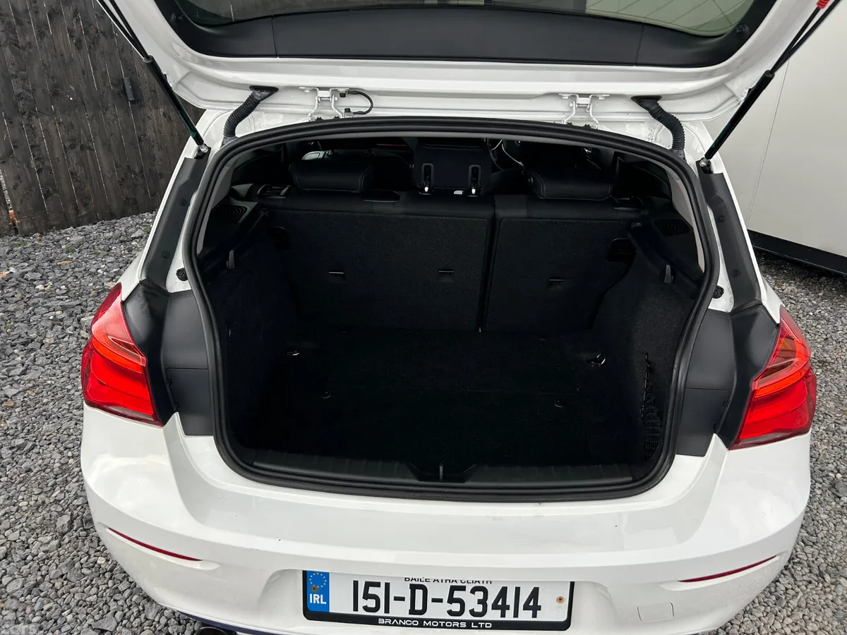 BMW 1-Series Hatchback, Diesel, 2015, White
