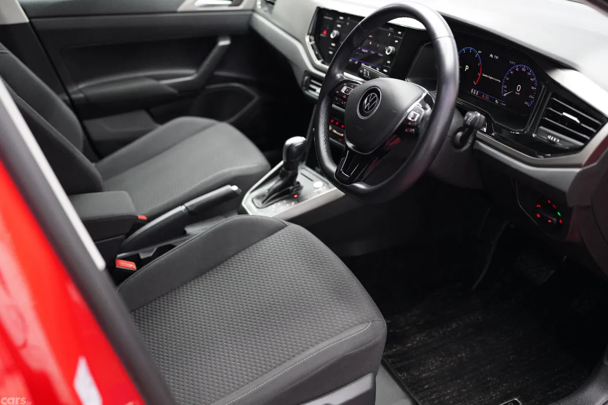 Volkswagen Polo Hatchback, Petrol, 2021, Red