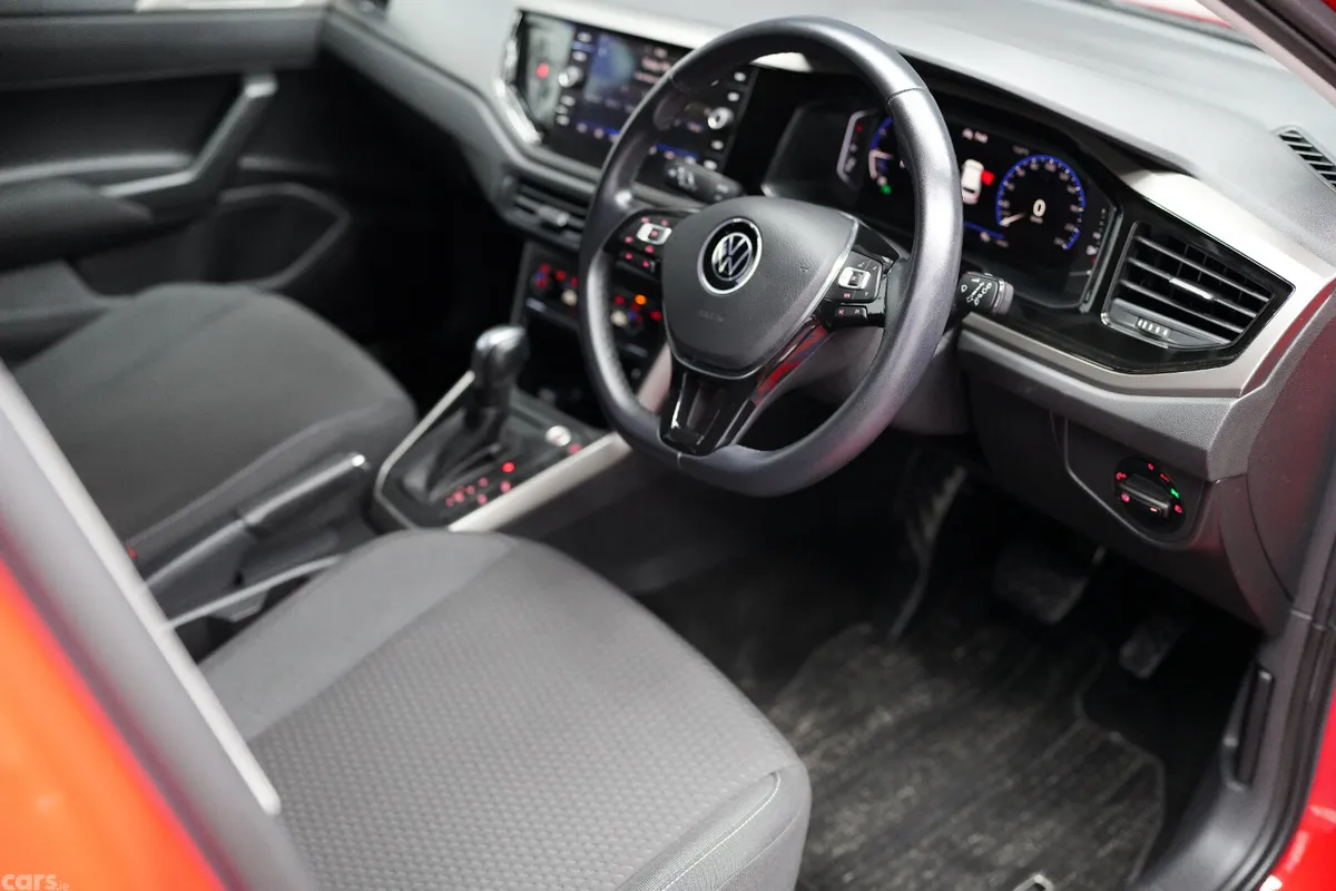 Volkswagen Polo Hatchback, Petrol, 2021, Red