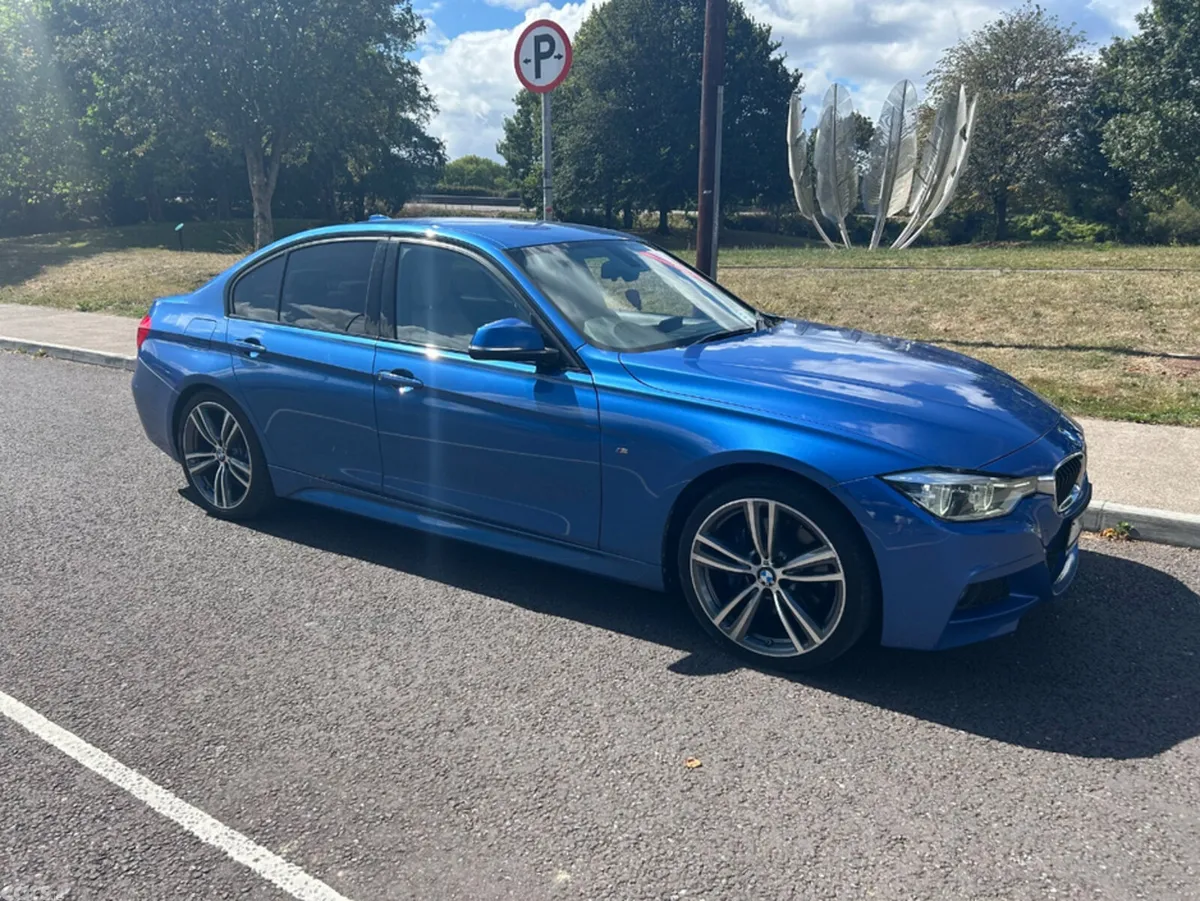 BMW 3-Series Saloon, Diesel, 2017, Blue