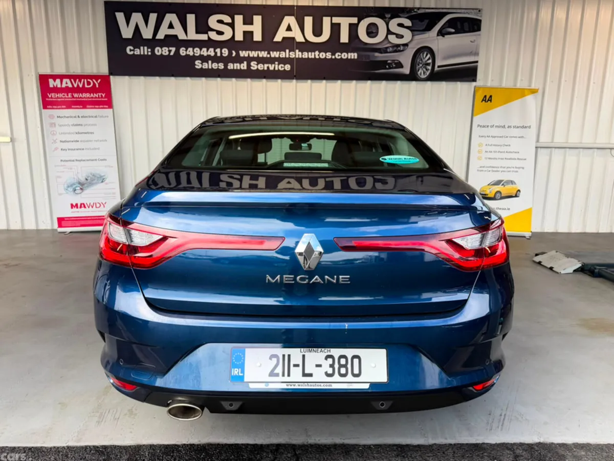 Renault Megane Saloon, Petrol, 2021, Blue