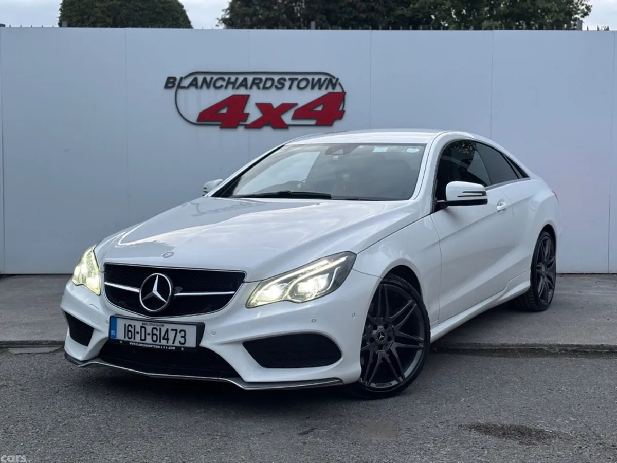 Mercedes-Benz E-Class Coupe, Diesel, 2016, White