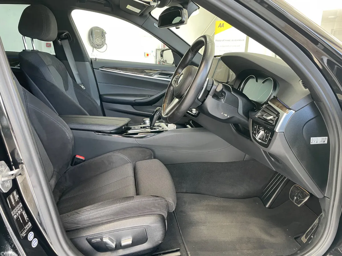 BMW 5-Series Saloon, Diesel, 2017, Black