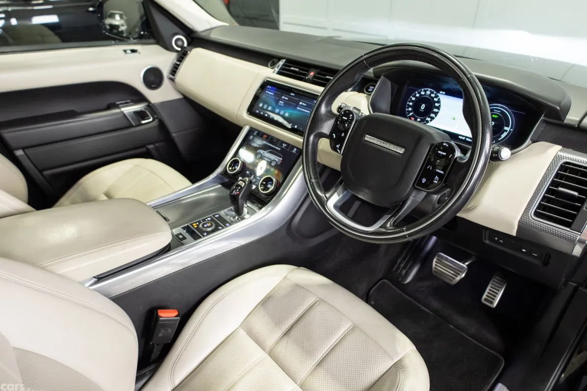 Land Rover Range Rover Sport SUV, Petrol Plug-in Hybrid, 2021, Black
