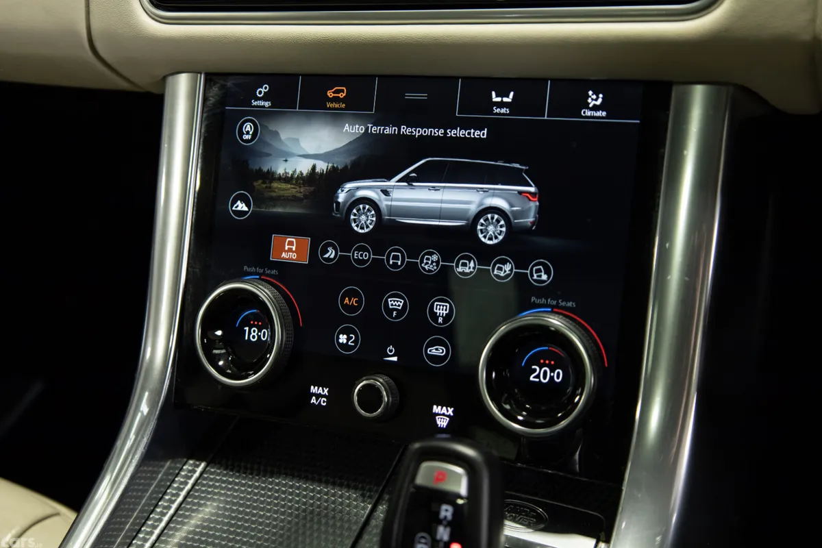 Land Rover Range Rover Sport SUV, Petrol Plug-in Hybrid, 2021, Black
