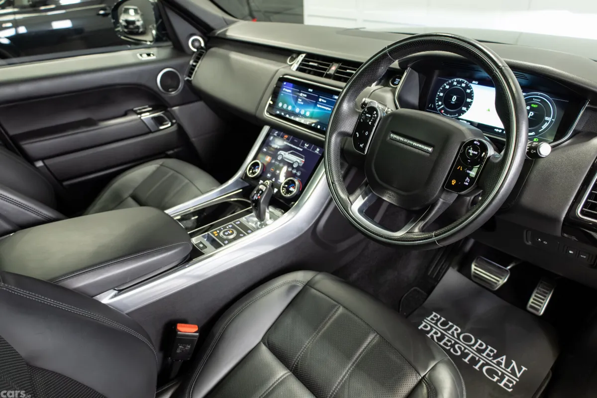 Land Rover Range Rover Sport SUV, Petrol Plug-in Hybrid, 2022, Black