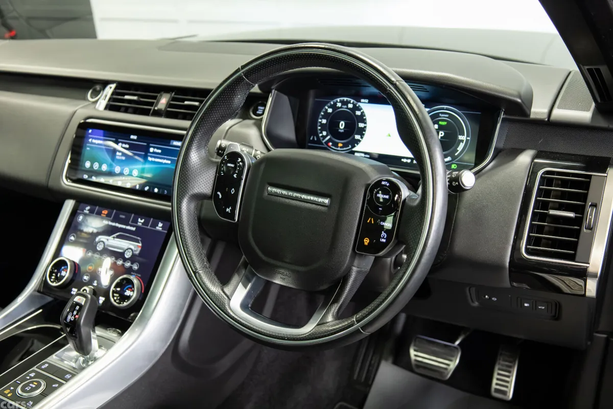 Land Rover Range Rover Sport SUV, Petrol Plug-in Hybrid, 2022, Black