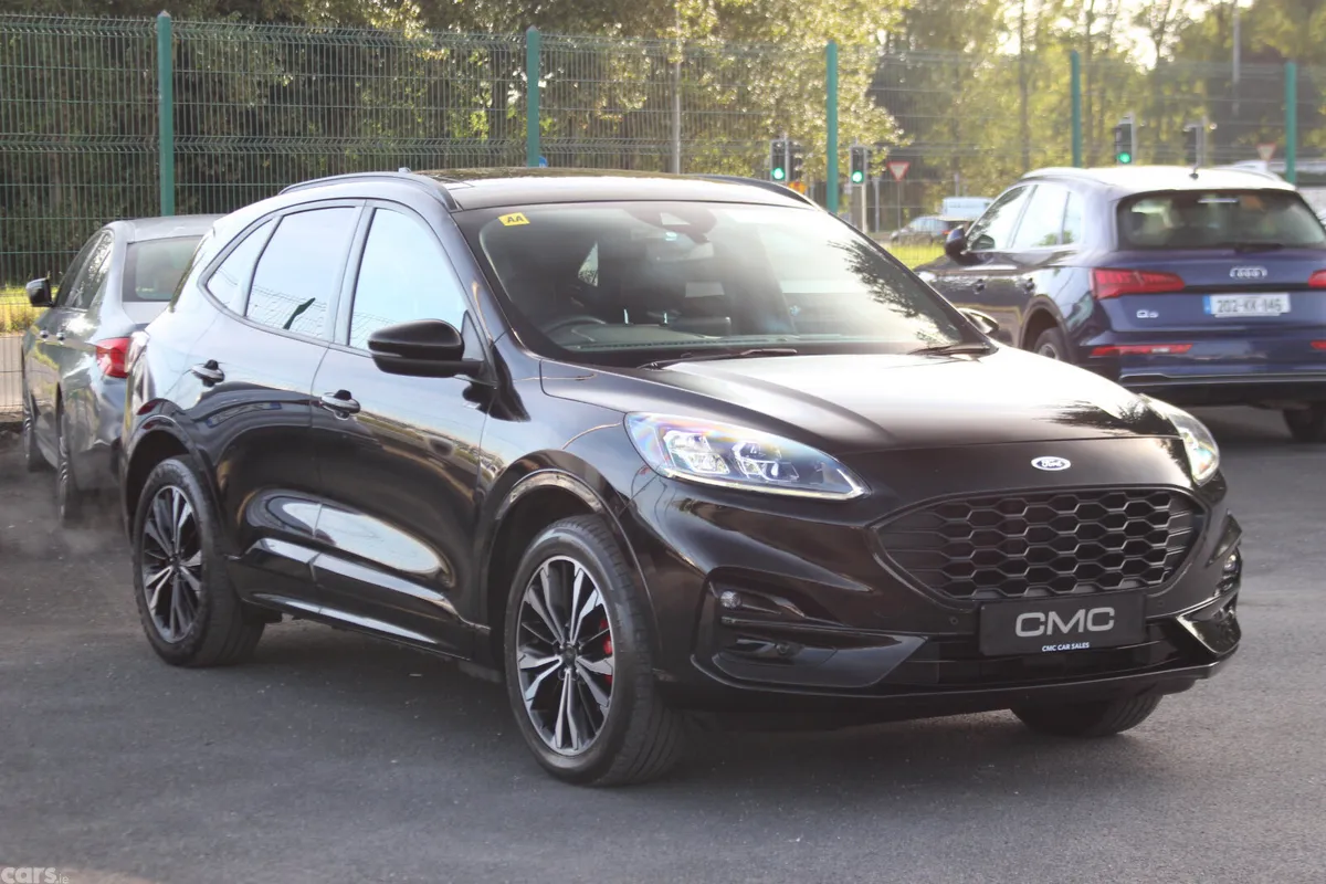 Ford Kuga SUV, Petrol Plug-in Hybrid, 2022, Black
