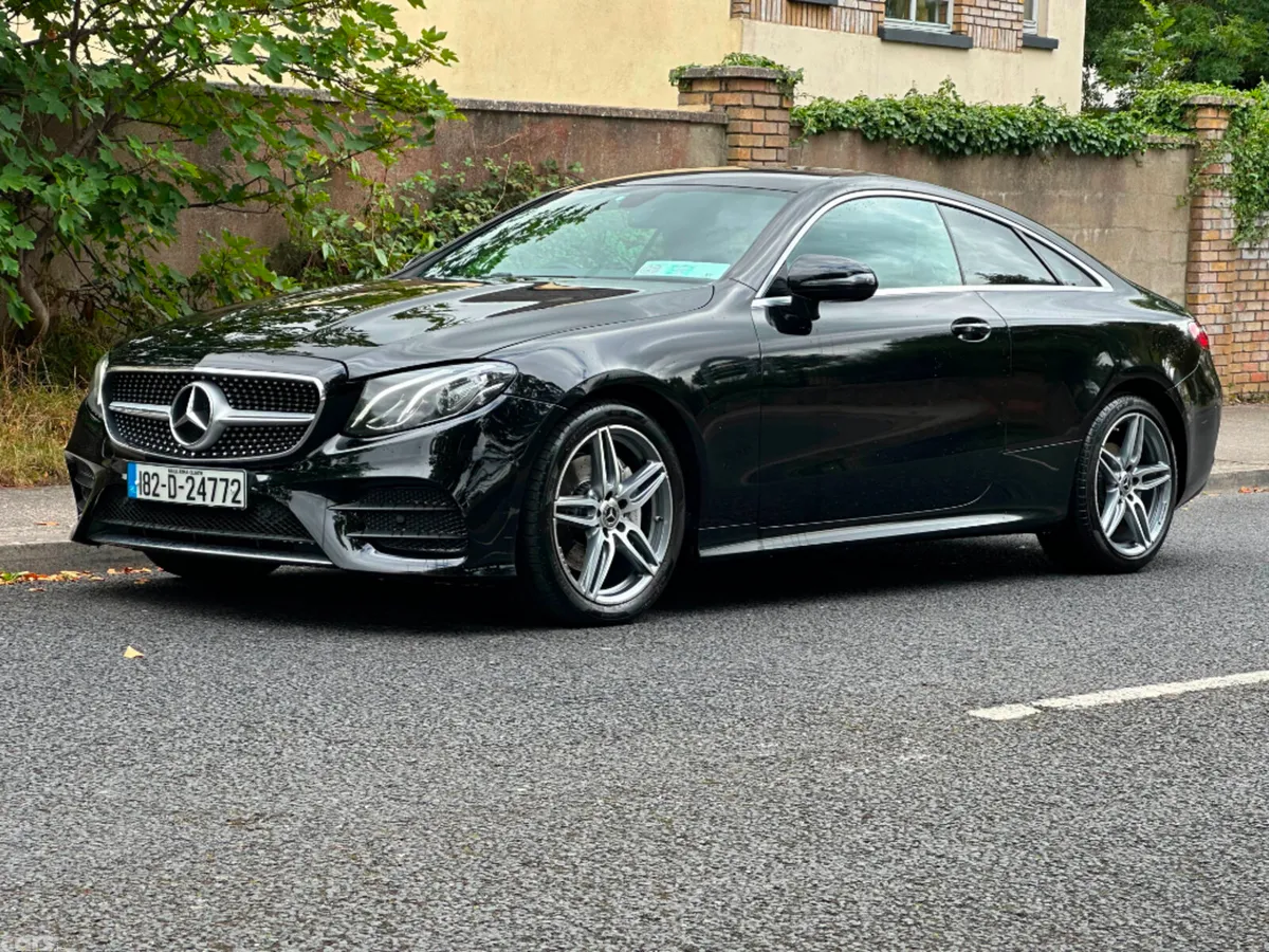 Mercedes-Benz E-Class Coupe, Diesel, 2018, Black