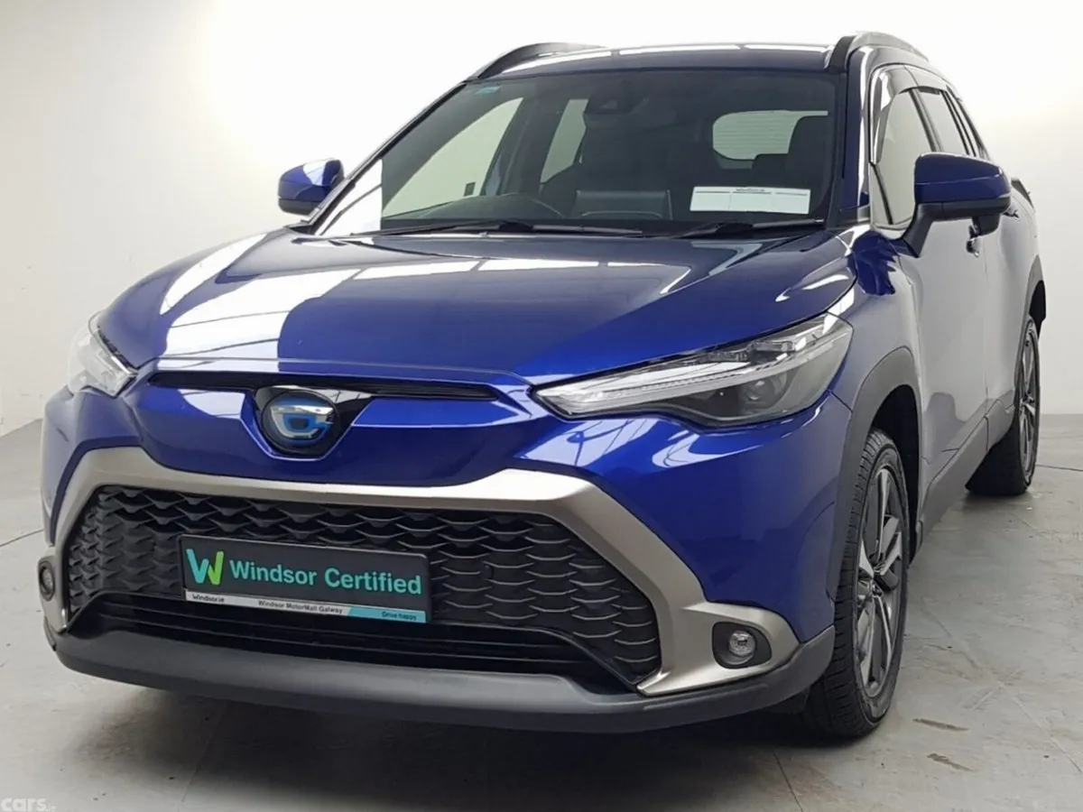 Toyota Corolla Cross SUV, Petrol Hybrid, 2023, Blue