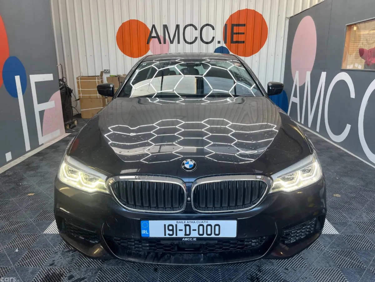 BMW 5-Series Saloon, Petrol, 2019, Black