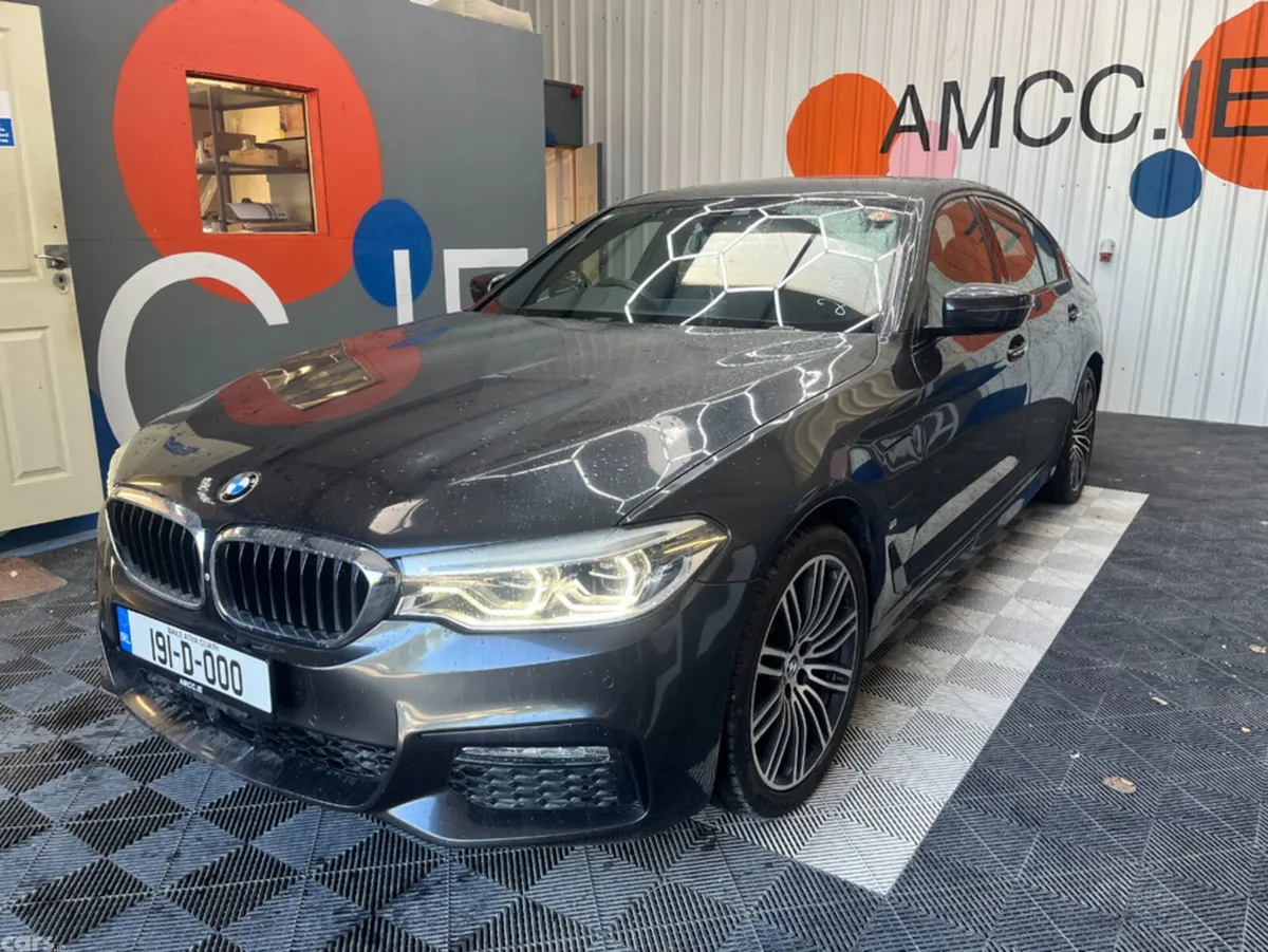 BMW 5-Series Saloon, Petrol, 2019, Black