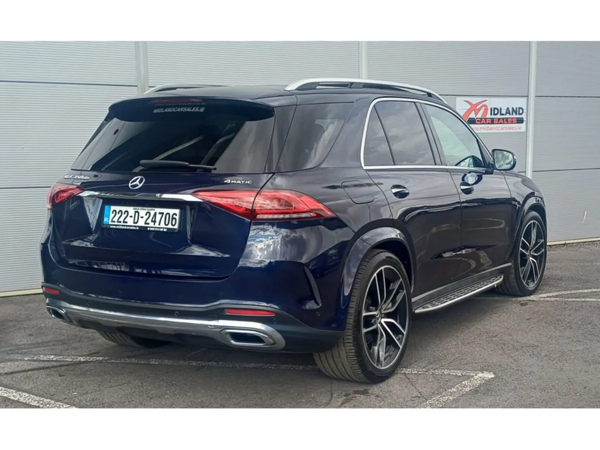 Mercedes-Benz GLE Estate, Diesel Plug-in Hybrid, 2022, Blue