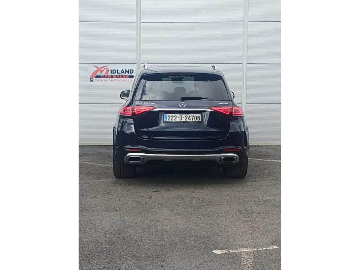 Mercedes-Benz GLE Estate, Diesel Plug-in Hybrid, 2022, Blue