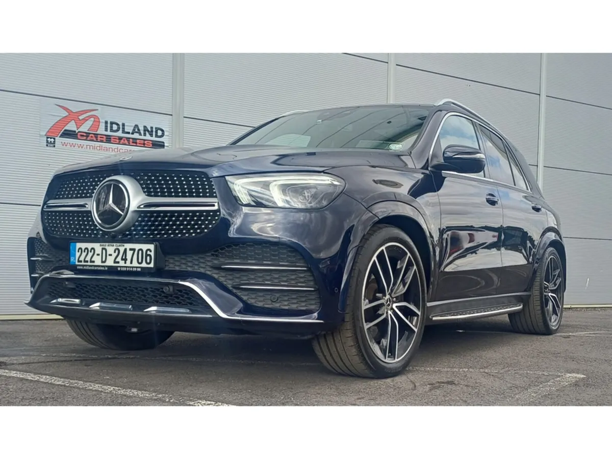 Mercedes-Benz GLE Estate, Diesel Plug-in Hybrid, 2022, Blue