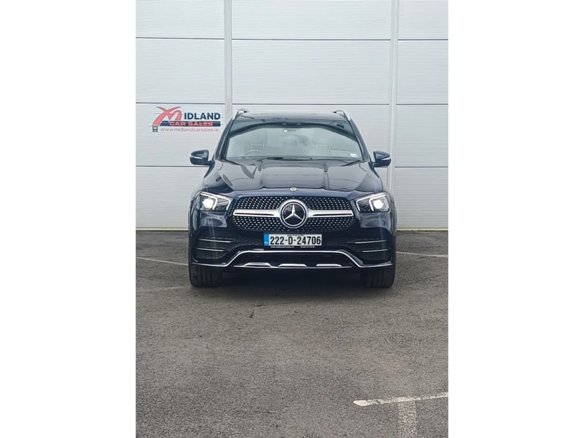 Mercedes-Benz GLE Estate, Diesel Plug-in Hybrid, 2022, Blue