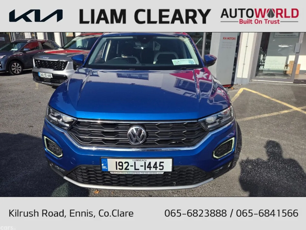 Volkswagen T-Roc SUV, Petrol, 2019, Blue