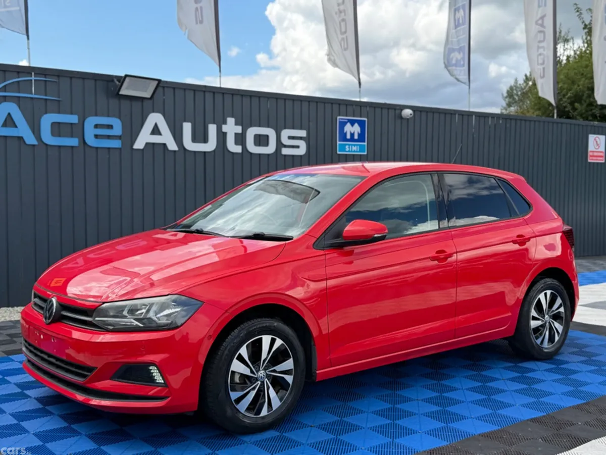 Volkswagen Polo Hatchback, Petrol, 2019, Red
