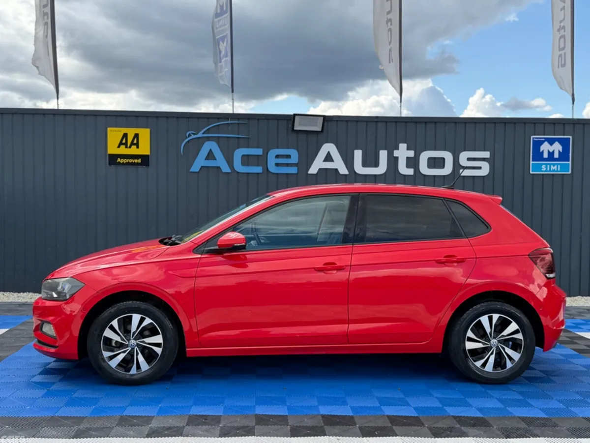 Volkswagen Polo Hatchback, Petrol, 2019, Red