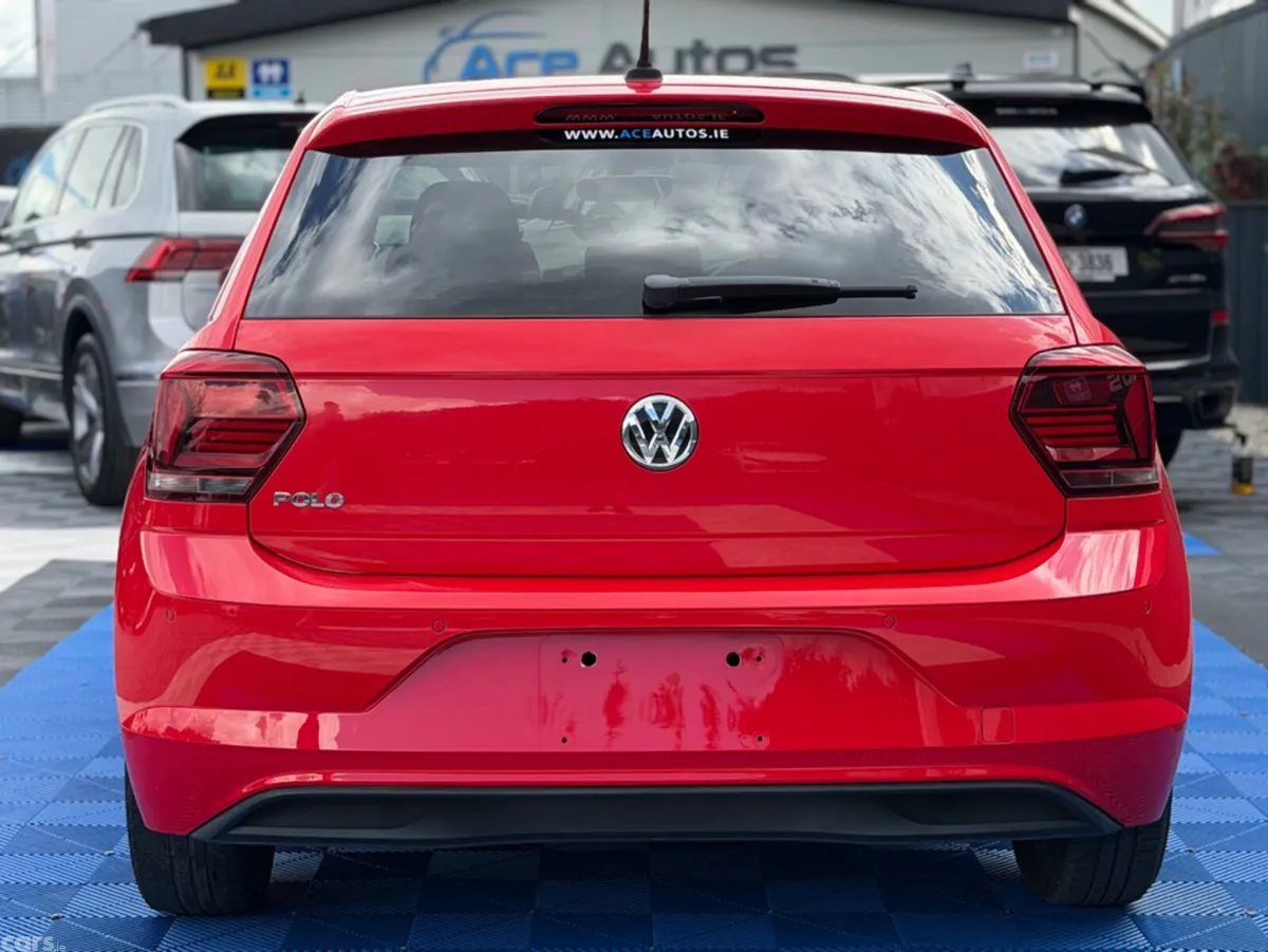 Volkswagen Polo Hatchback, Petrol, 2019, Red