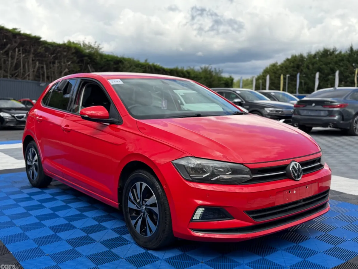 Volkswagen Polo Hatchback, Petrol, 2019, Red