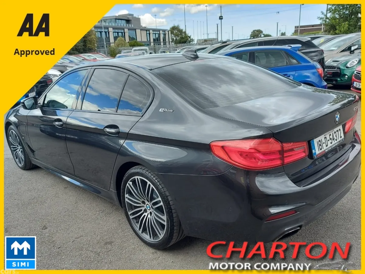 BMW 5-Series Saloon, Petrol Plug-in Hybrid, 2018, Grey
