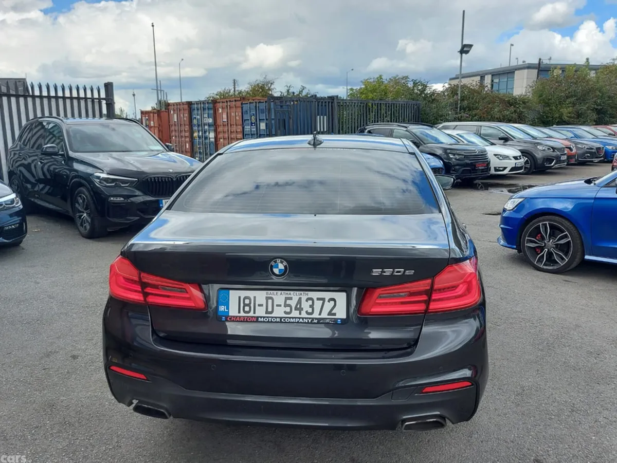 BMW 5-Series Saloon, Petrol Plug-in Hybrid, 2018, Grey