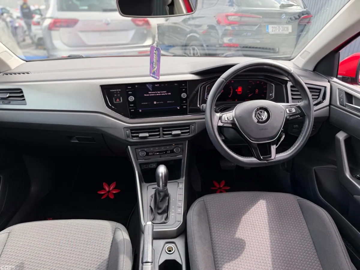 Volkswagen Polo Hatchback, Petrol, 2019, Red