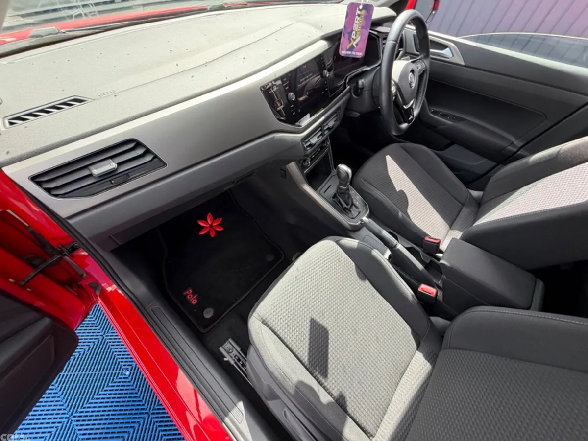 Volkswagen Polo Hatchback, Petrol, 2019, Red