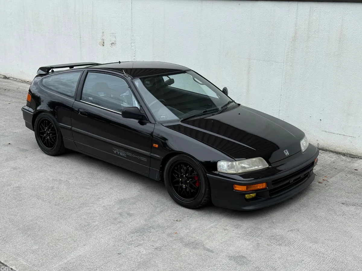 Honda CR-X Coupe, Petrol, 1989, Black