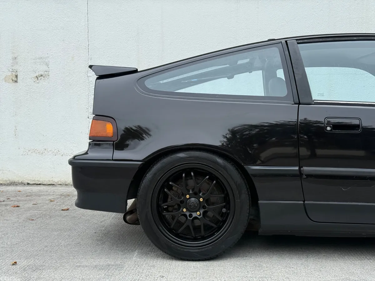 Honda CR-X Coupe, Petrol, 1989, Black
