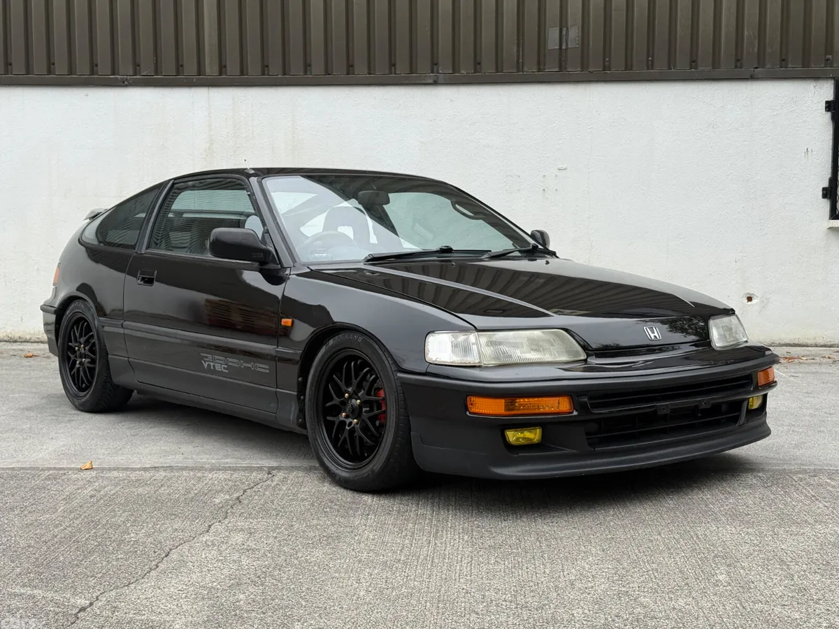 Honda CR-X Coupe, Petrol, 1989, Black