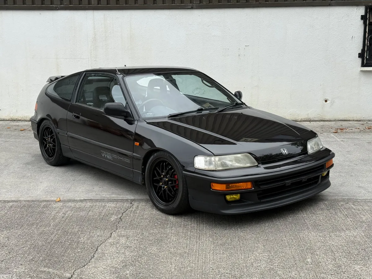 Honda CR-X Coupe, Petrol, 1989, Black