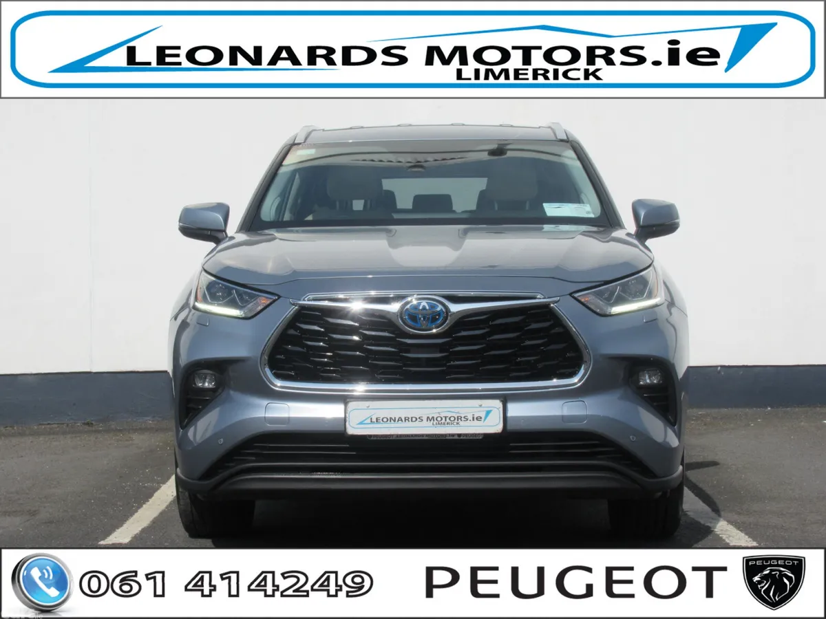 Toyota Highlander Estate/Jeep, Petrol Hybrid, 2023, Grey