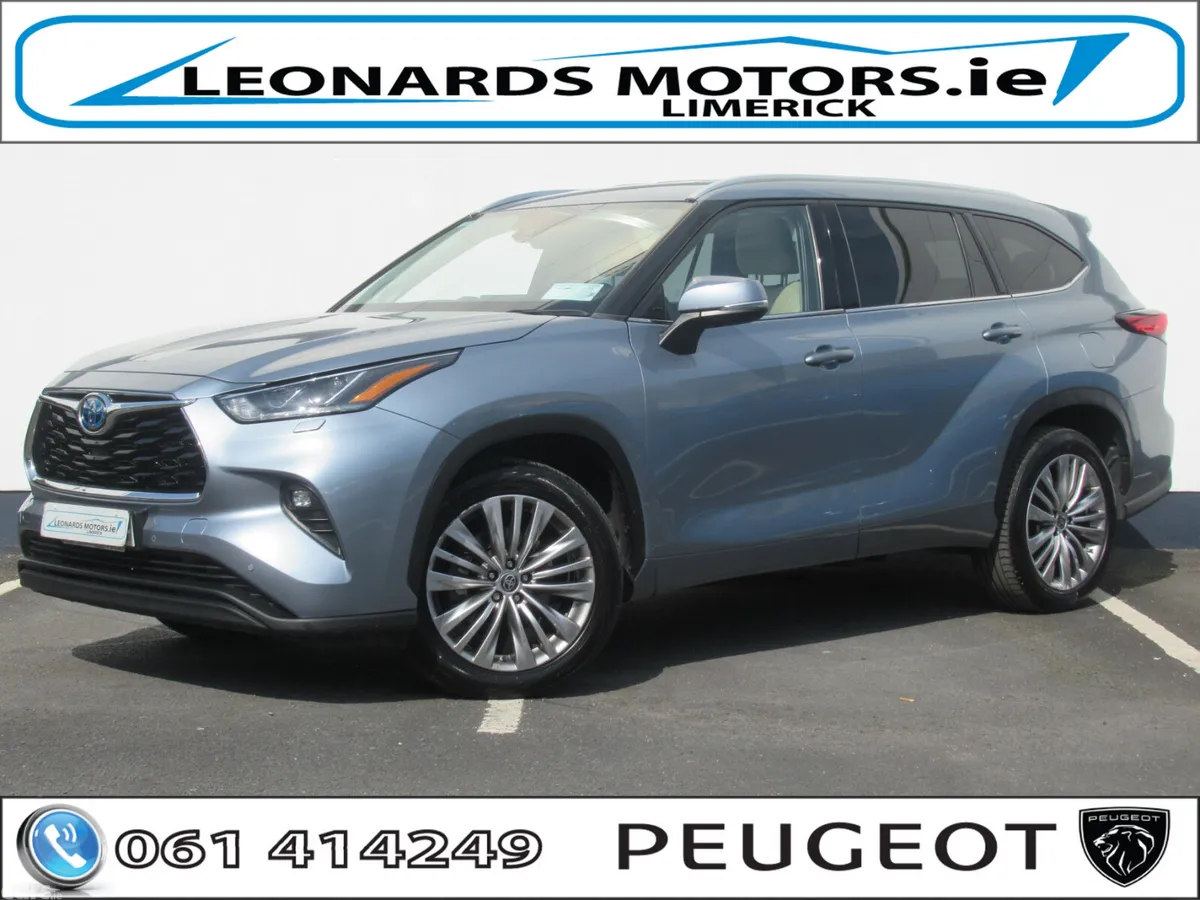 Toyota Highlander Estate/Jeep, Petrol Hybrid, 2023, Grey