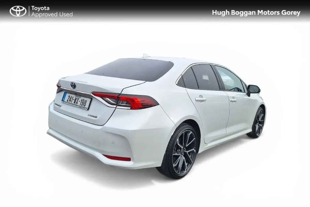 Toyota Corolla Saloon, Petrol Hybrid, 2024, White