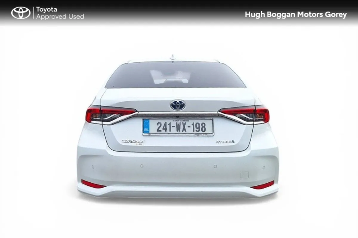 Toyota Corolla Saloon, Petrol Hybrid, 2024, White