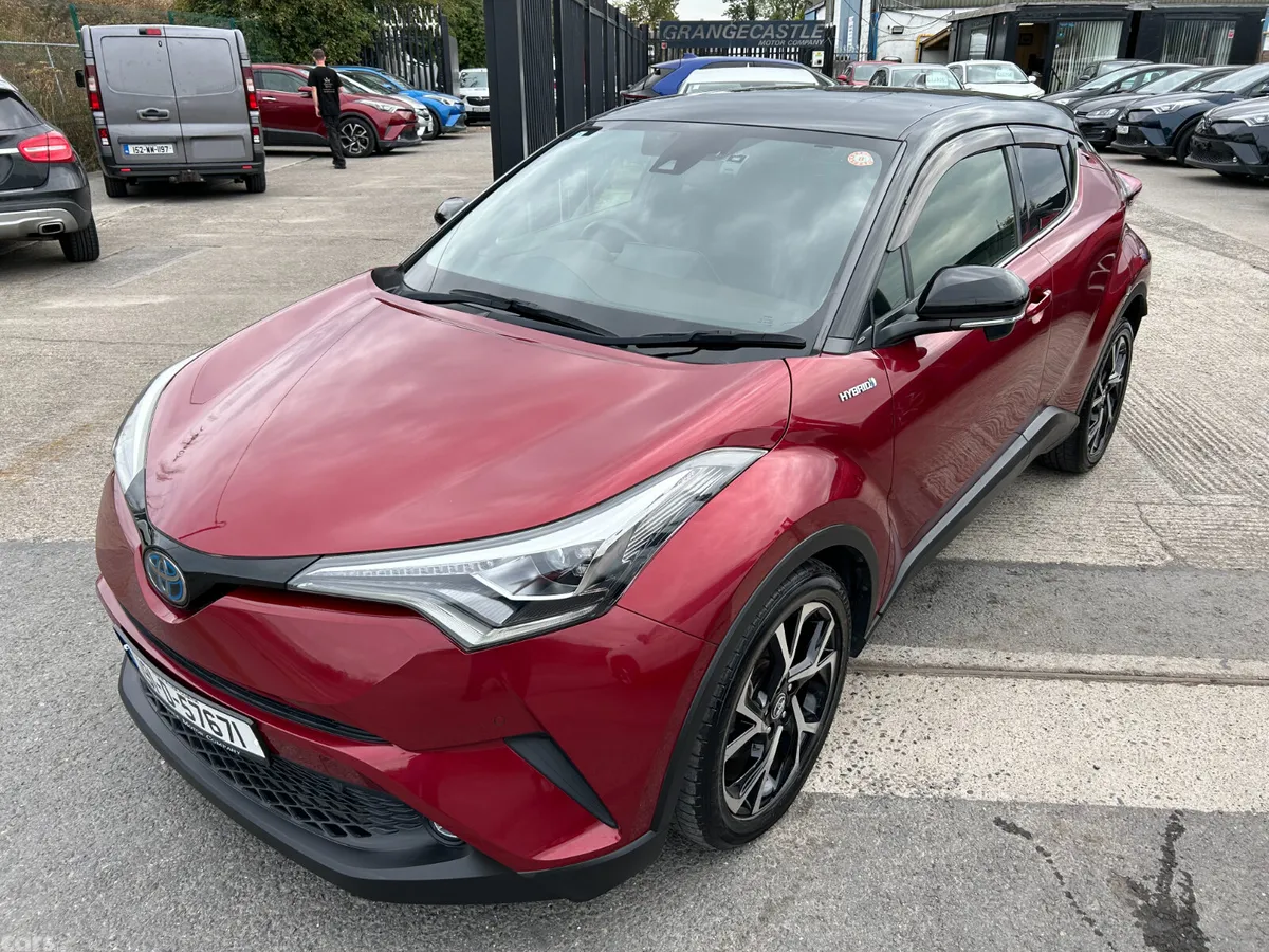 Toyota C-HR Hatchback, Petrol Hybrid, 2019, Red